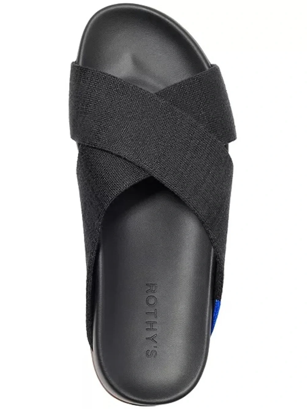 Rothy’s The Weekend Slide Sandal Black